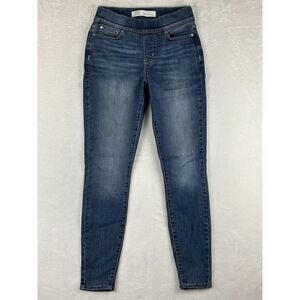 Levi's Jeans Womens Shaping Pull-On Super Skinny Jeans‎ Mid Rise Size 4/27